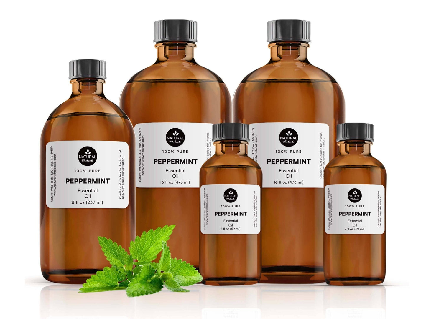 Natural Wholesale - Peppermint Essential Oil - Addie Rose Boutique - Austin