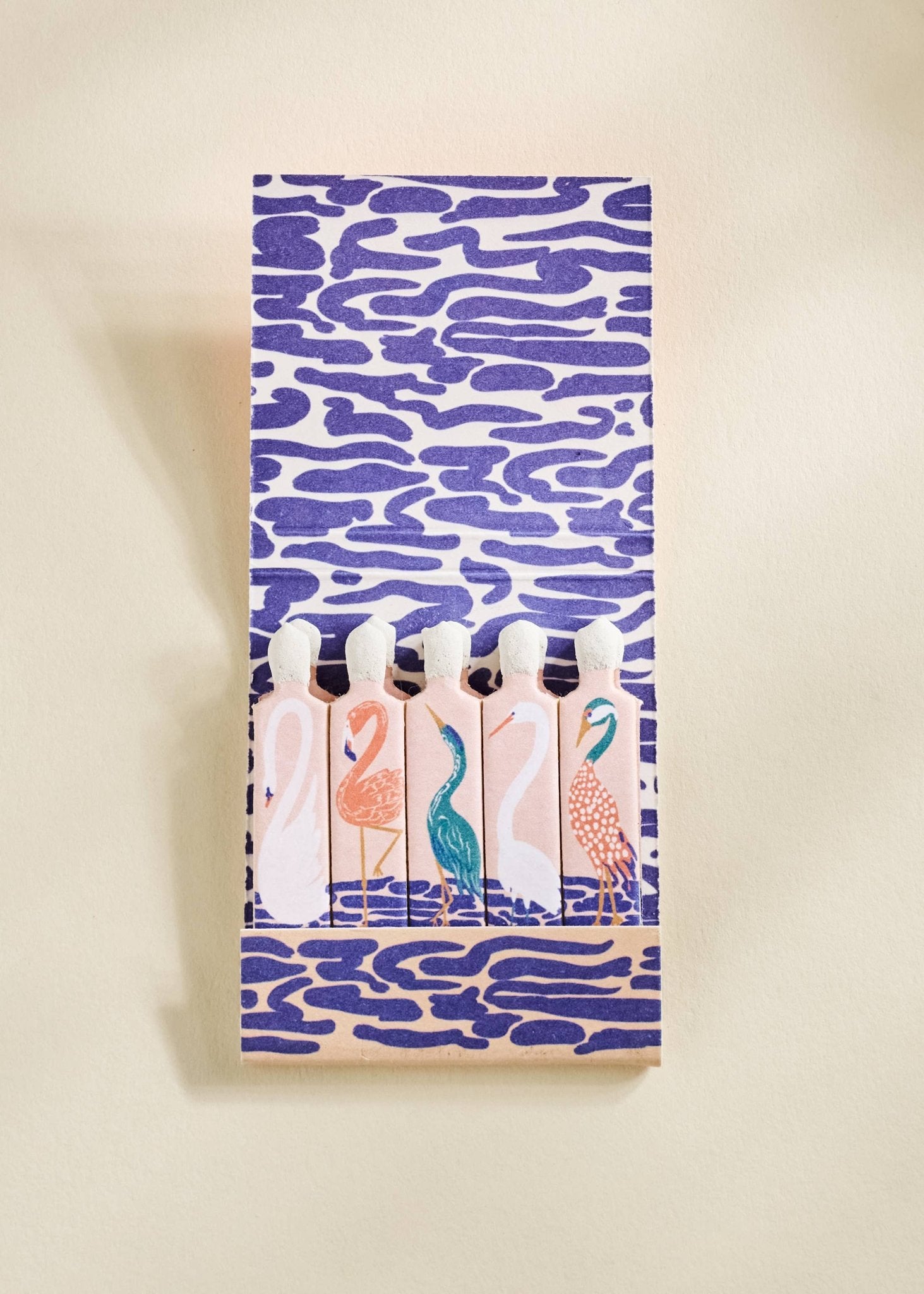 One & Only Paper - Tropical Sunset Birds Printed Matchbook - Addie Rose Austin
