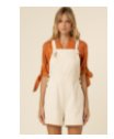 Orlane Woven Romper - Addie Rose Boutique - Austin