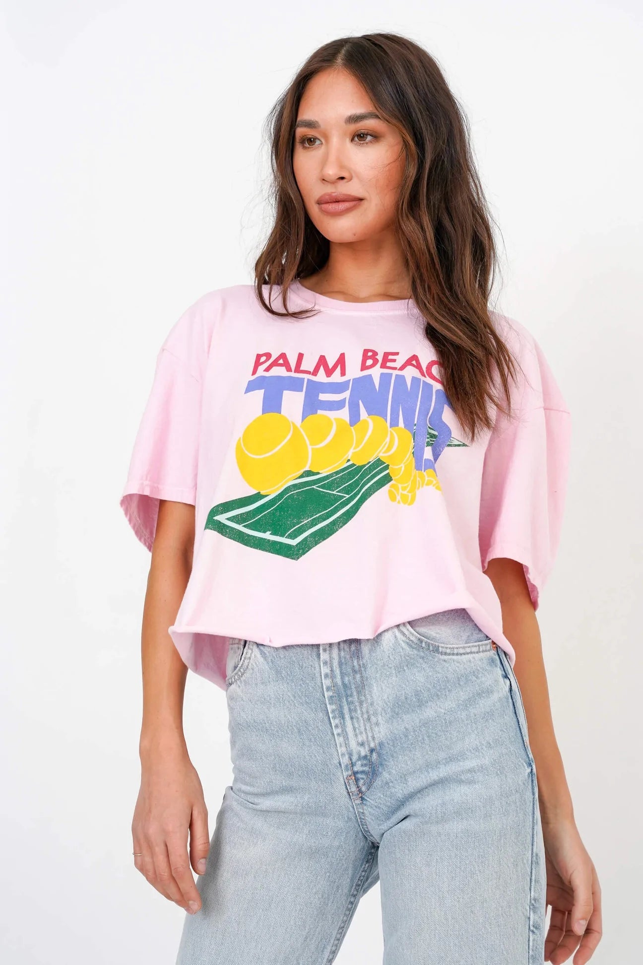 Palm Beach Tee - Addie Rose Boutique - Austin