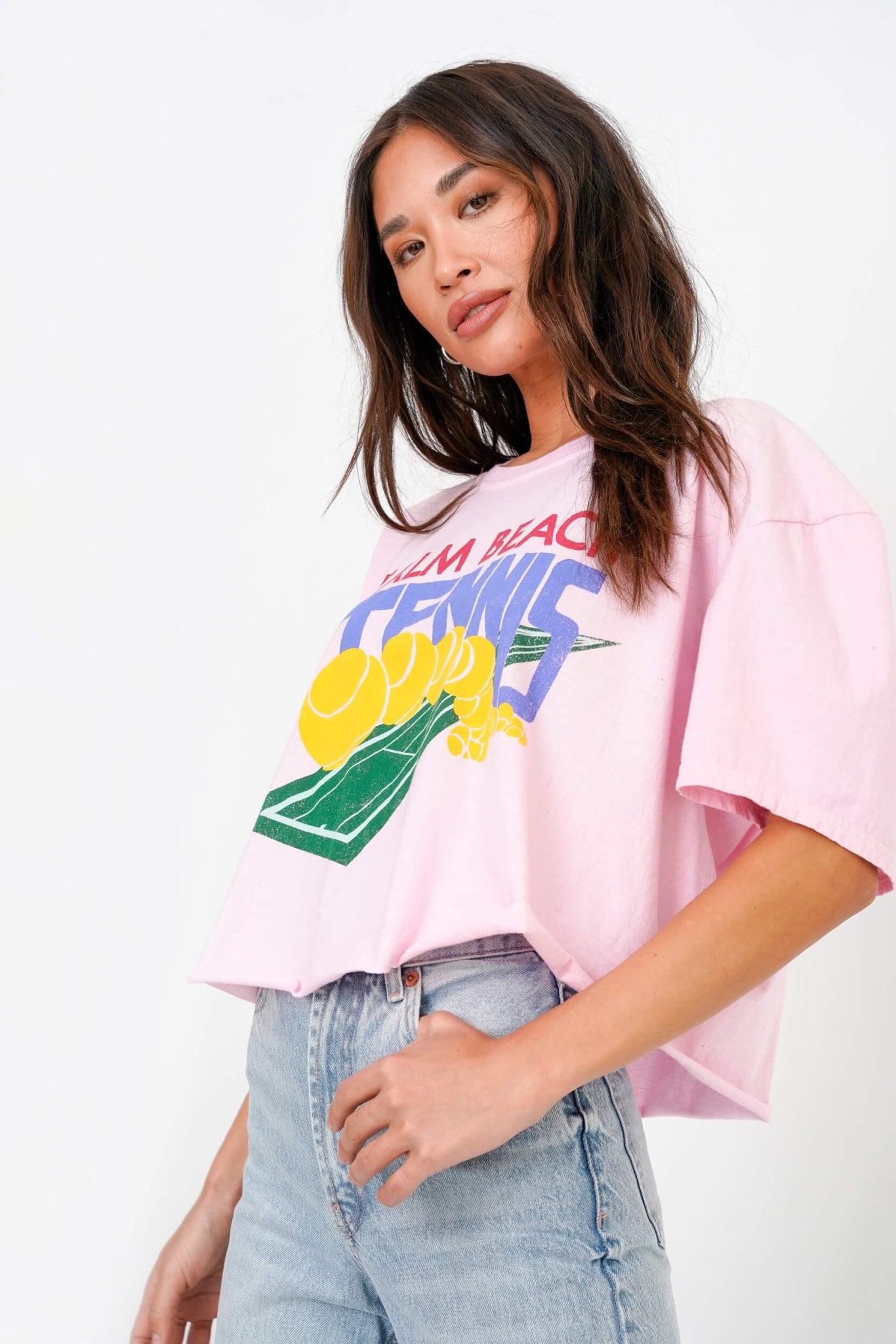 Palm Beach Tee - Addie Rose Boutique - Austin