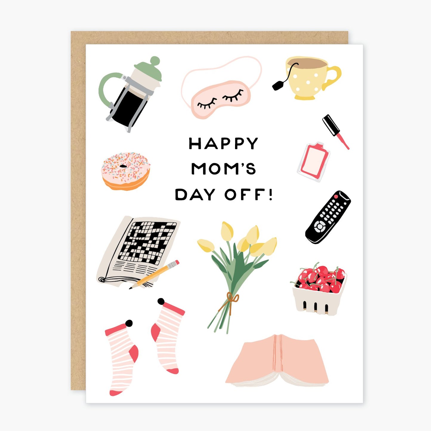Party of One - Mom's Day Off Mother's Day Card - Addie Rose Boutique - Austin