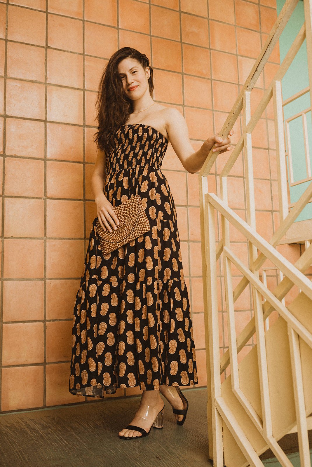 Patty Paisley Dress - Addie Rose Boutique - Austin