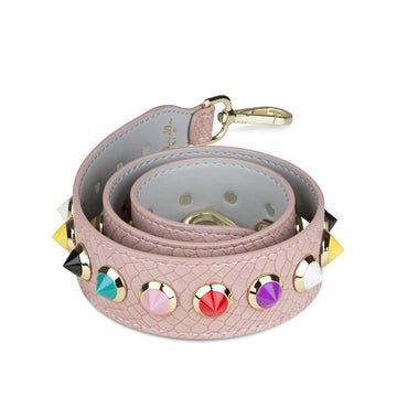 Pink Snakeskin Rainbow Strap - Addie Rose Boutique - Austin