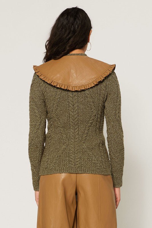 Quilted Collar - Addie Rose Boutique - Austin