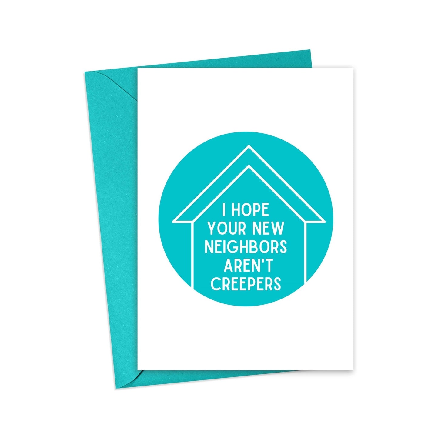 R is for Robo - Creepers New House Card - Housewarming Congratulations Card - Addie Rose Boutique - Austin