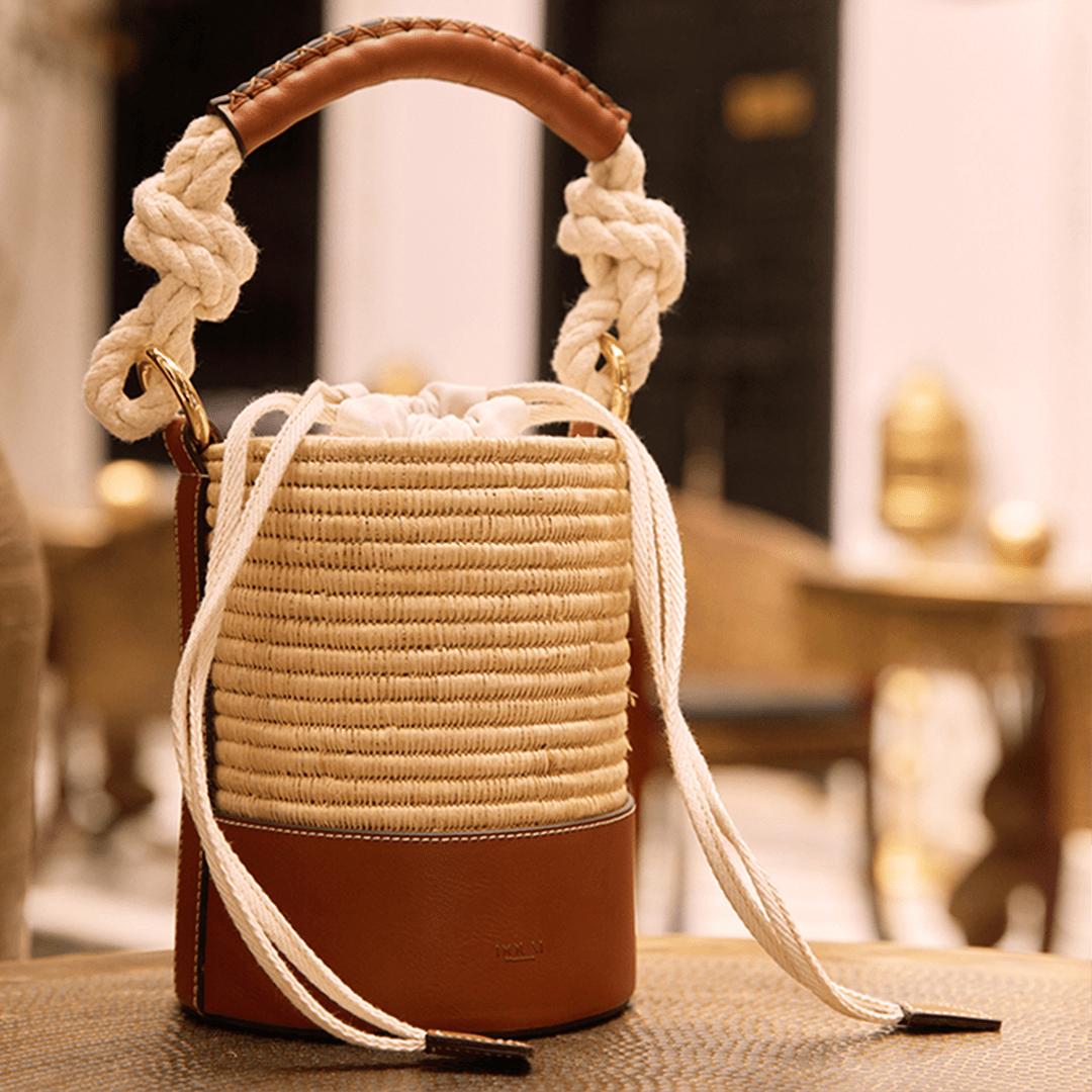 Raffia Bag - Made in Morocco - Addie Rose Boutique - Austin