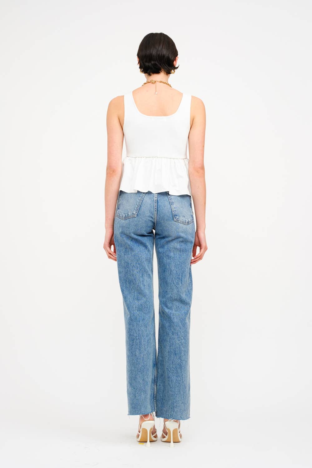 Raina Off White Top - Addie Rose Boutique - Austin