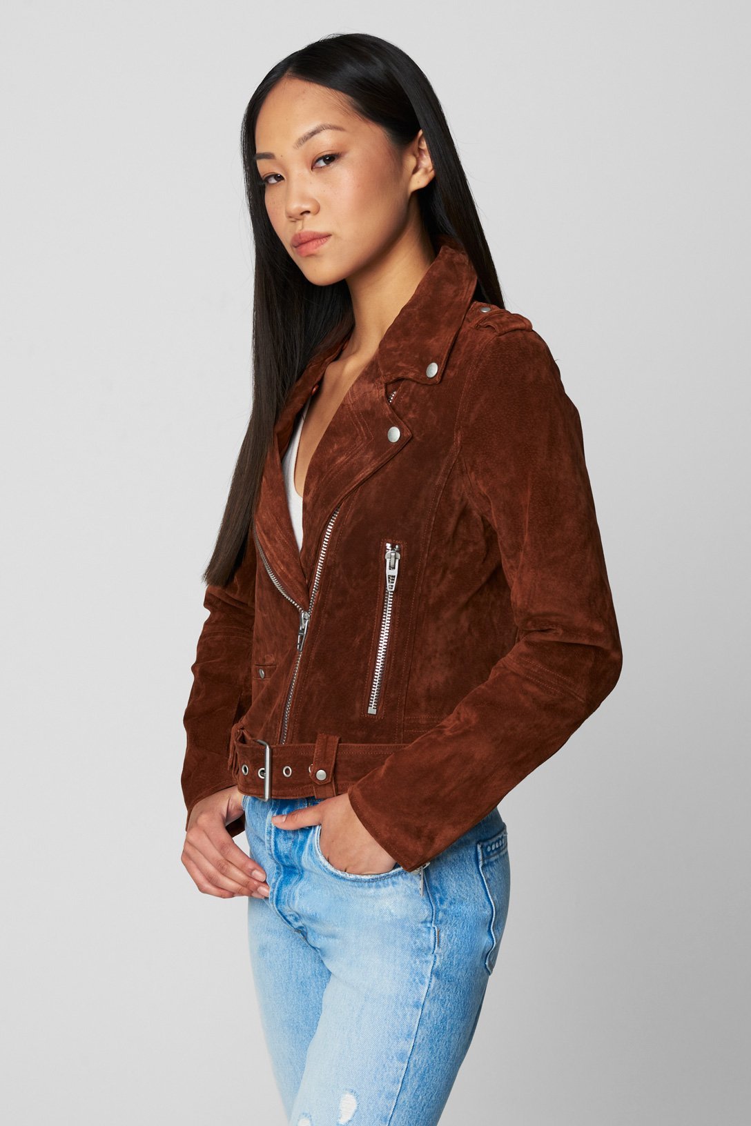 Red Rock Suede Jacket - Addie Rose Boutique - Austin