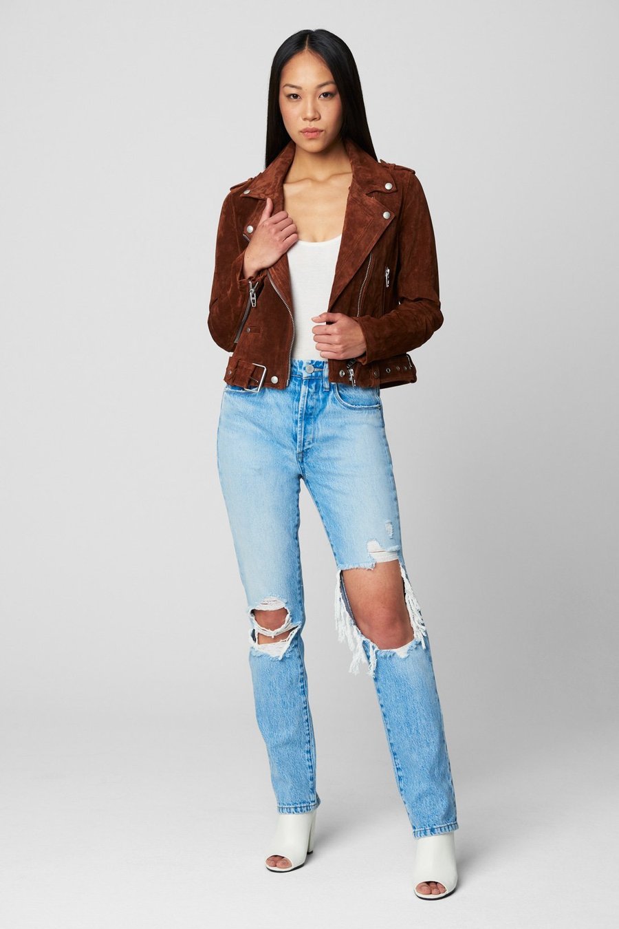 Red Rock Suede Jacket - Addie Rose Boutique - Austin