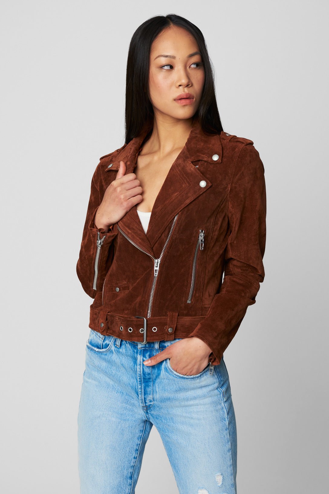 Red Rock Suede Jacket - Addie Rose Boutique - Austin