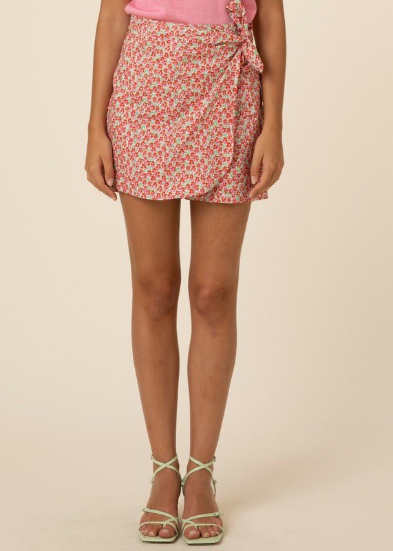 Rita Woven Skort - Addie Rose Boutique - Austin