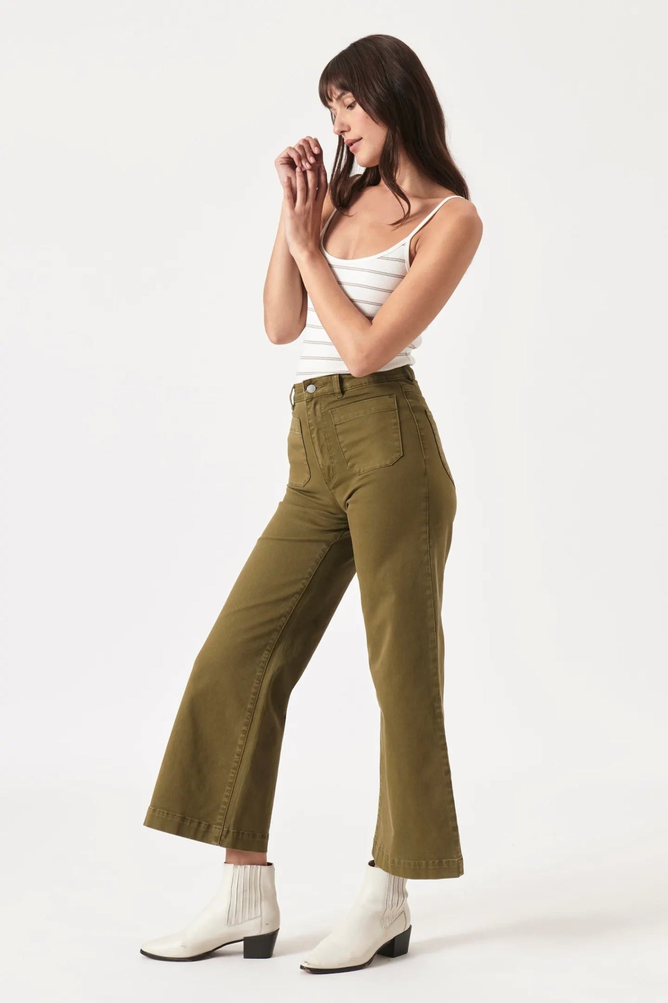 Sailor Army Green - Addie Rose Boutique - Austin