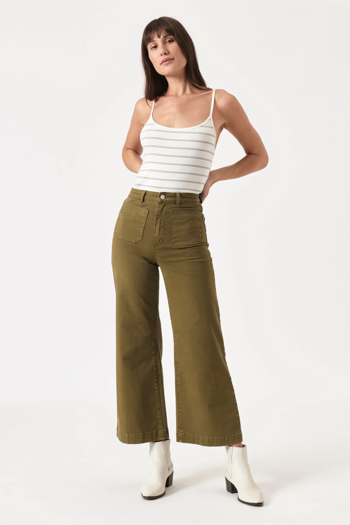 Sailor Army Green - Addie Rose Boutique - Austin