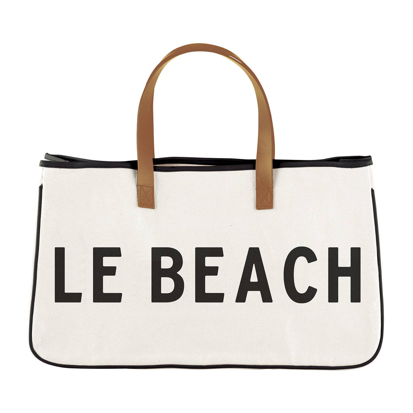 Santa Barbara Design Studio by Creative Brands - Canvas Tote - Le Beach - Addie Rose Boutique - Austin