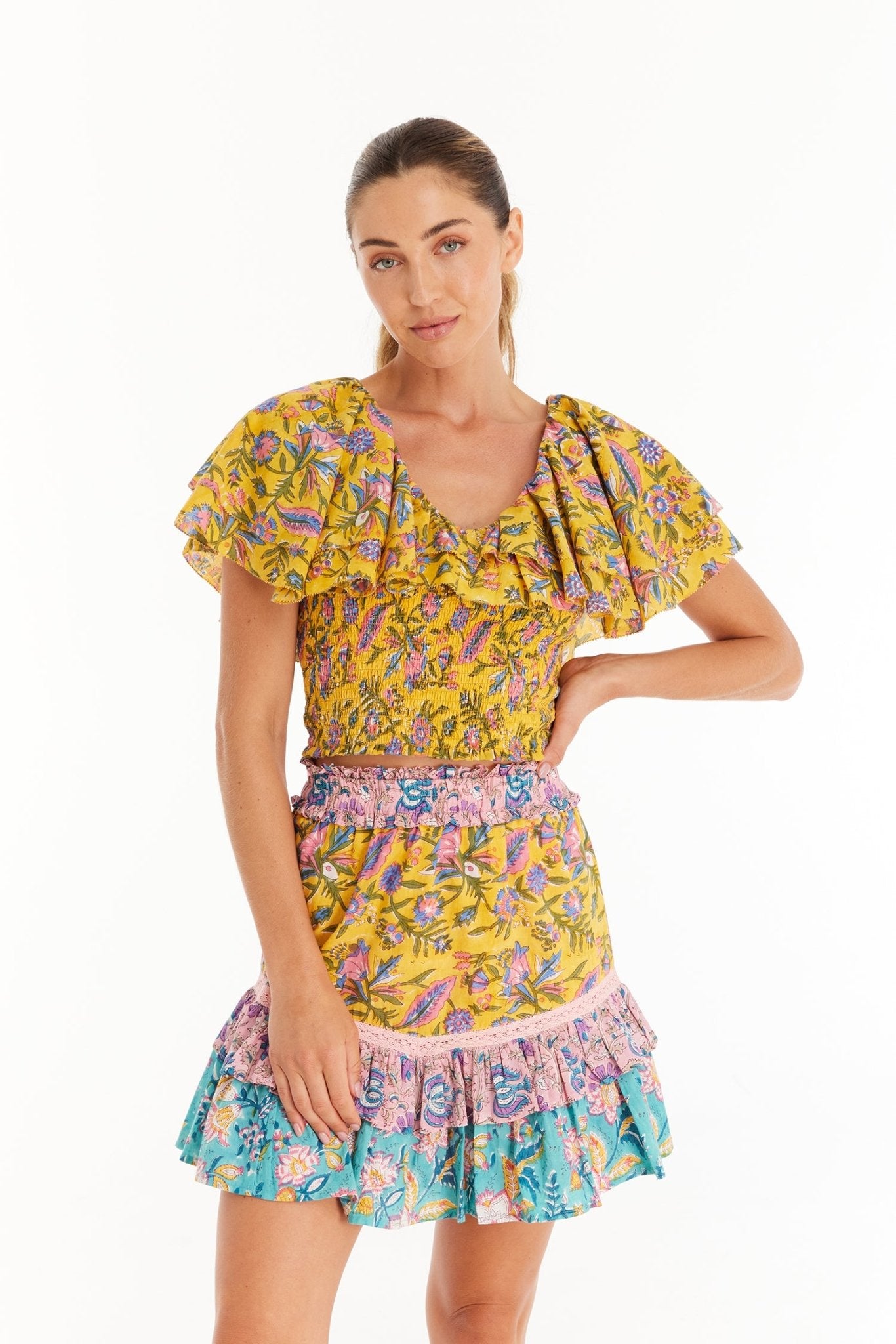 Sasha Mini Skirt - Addie Rose Boutique - Austin