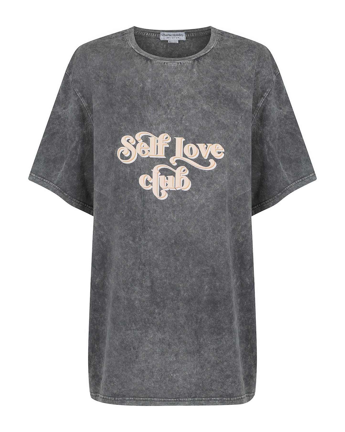 Self Love Club Boyfriend Tee - Addie Rose Boutique - Austin