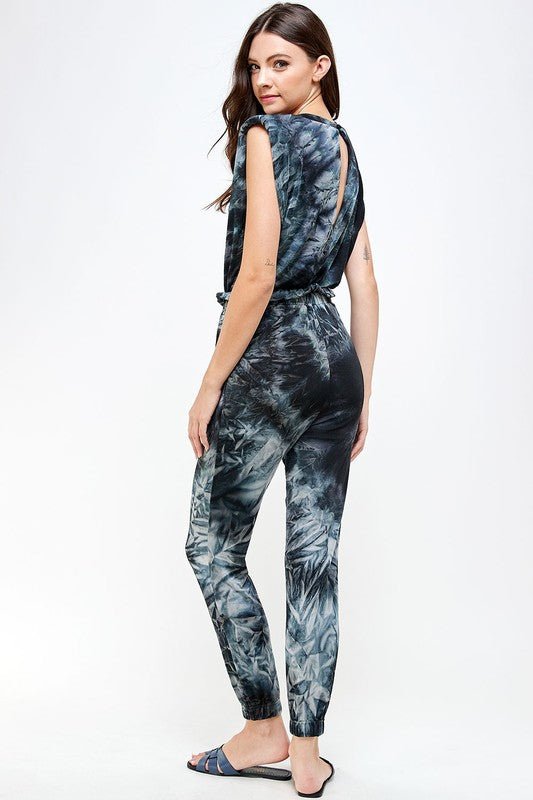 Sleeveless Jogger Jumpsuit - Addie Rose Boutique - Austin