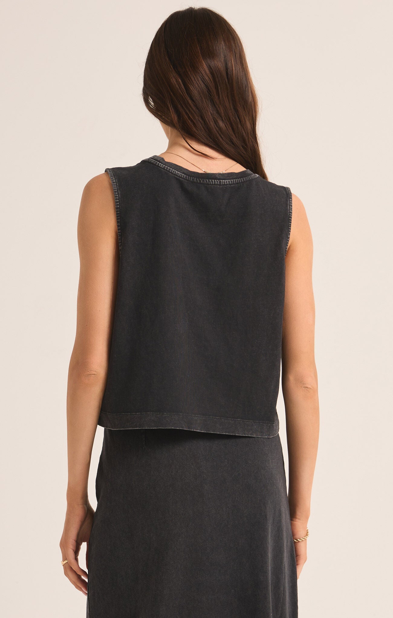 Sloan Jersery Tank - Addie Rose Boutique - Austin