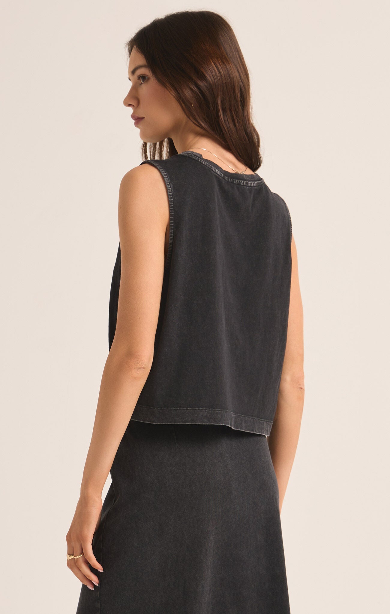 Sloan Jersery Tank - Addie Rose Boutique - Austin