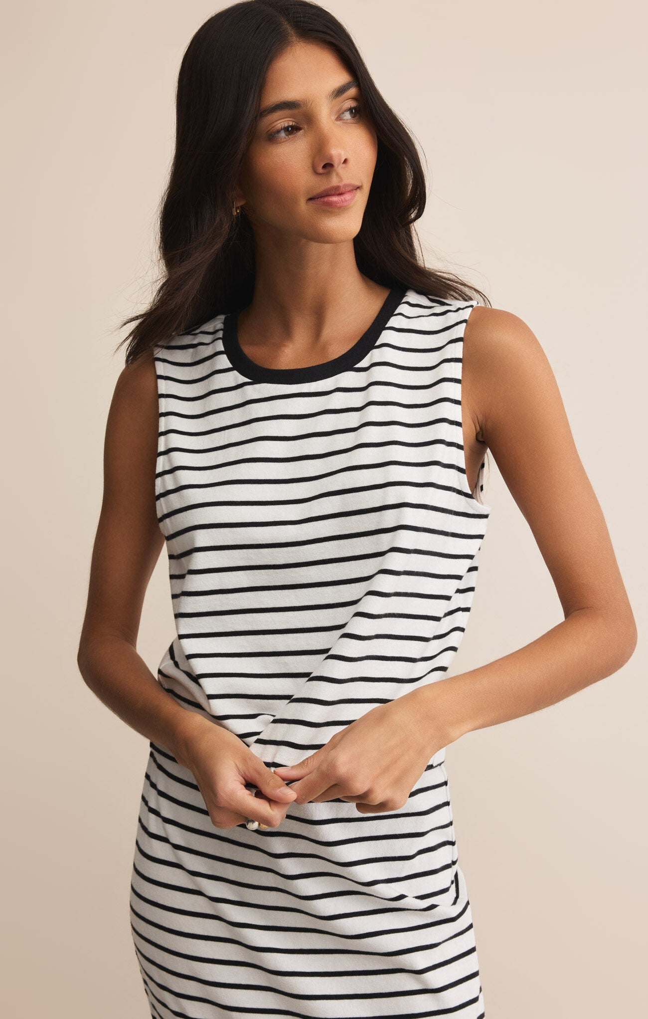 Sloan Stripe Top - Addie Rose Boutique - Austin