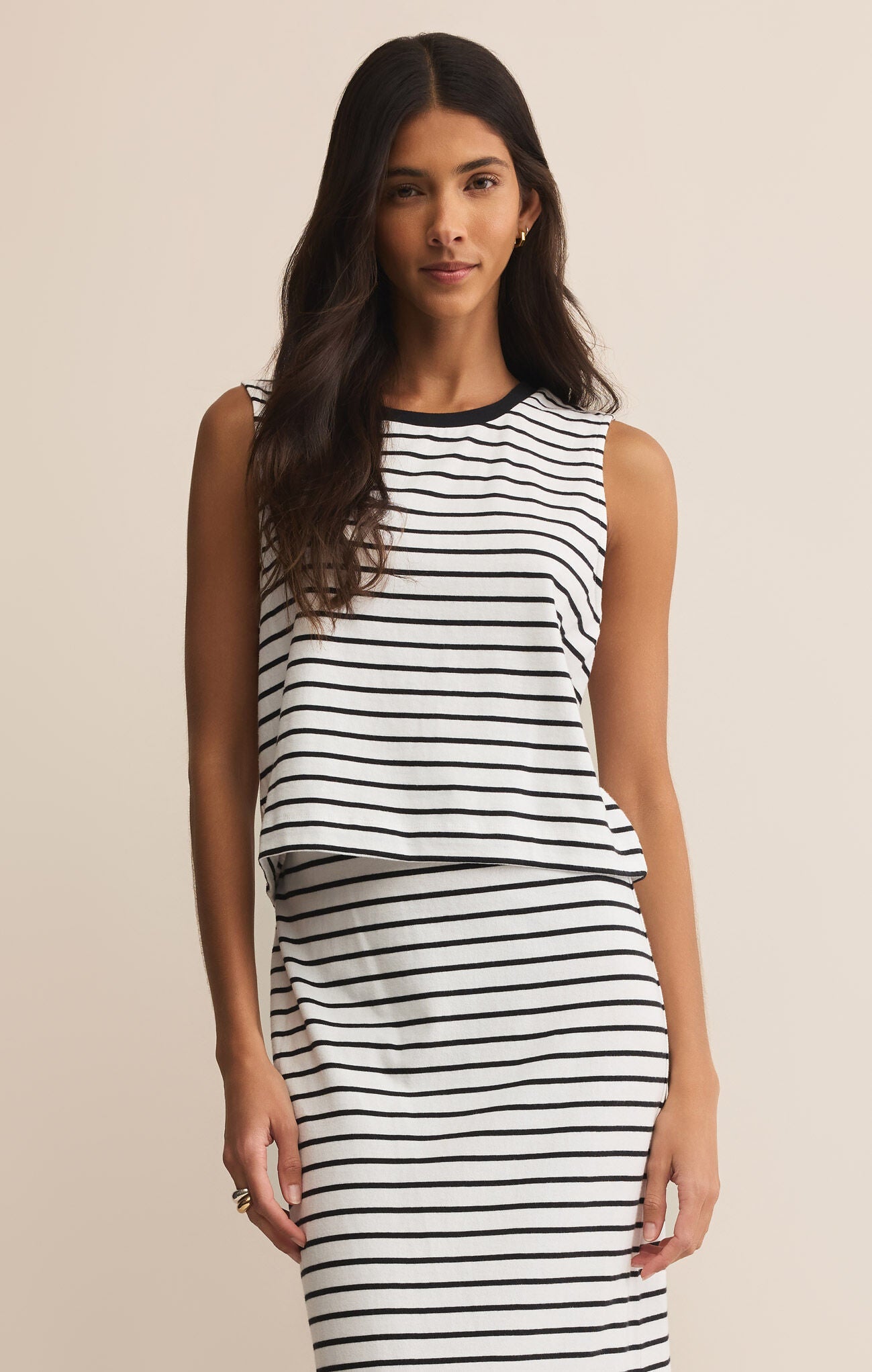 Sloan Stripe Top - Addie Rose Boutique - Austin