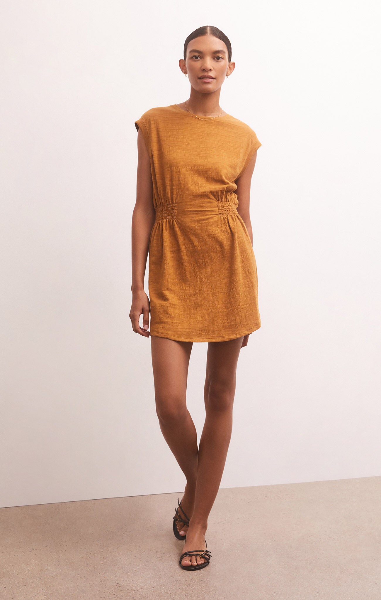 Rowan Dress in Caramel