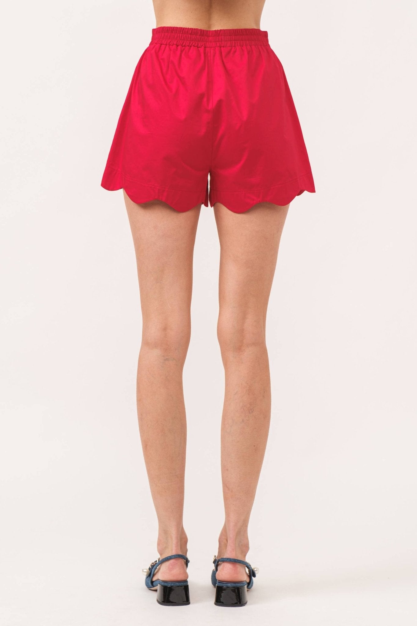Sofie the Label - Ricci Red Shorts - Addie Rose Boutique - Austin