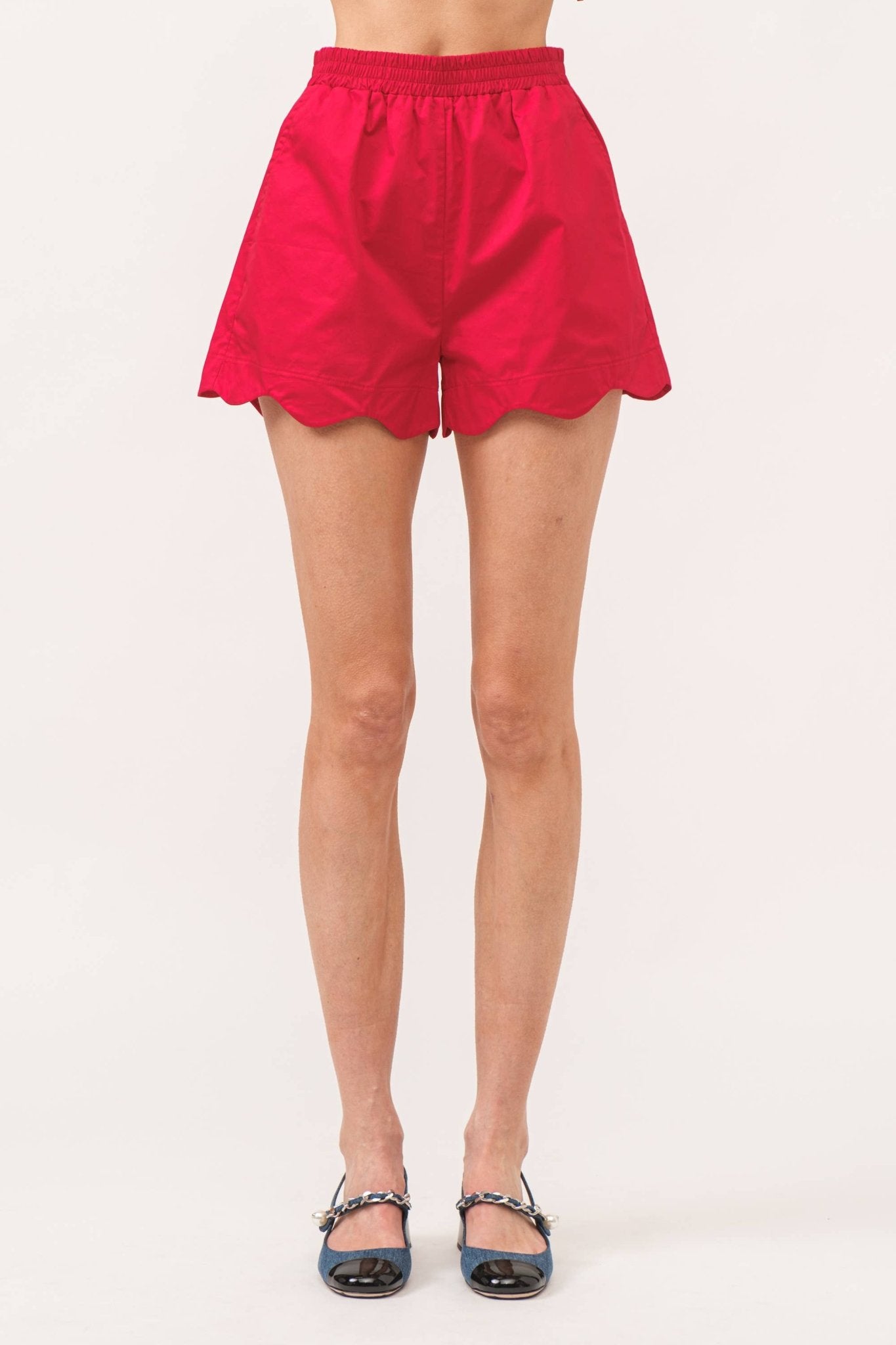 Sofie the Label - Ricci Red Shorts - Addie Rose Boutique - Austin
