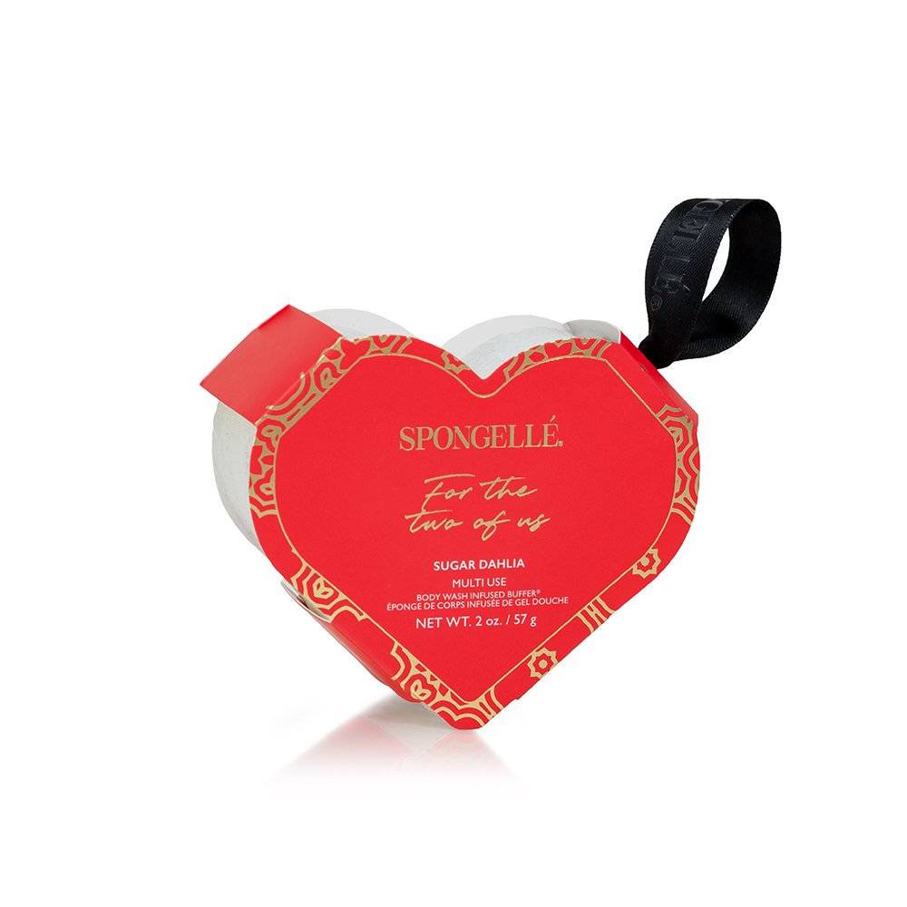 Spongellé - For The Two Of Us Heart Buffer | Sugar Dahlia - Addie Rose Boutique - Austin