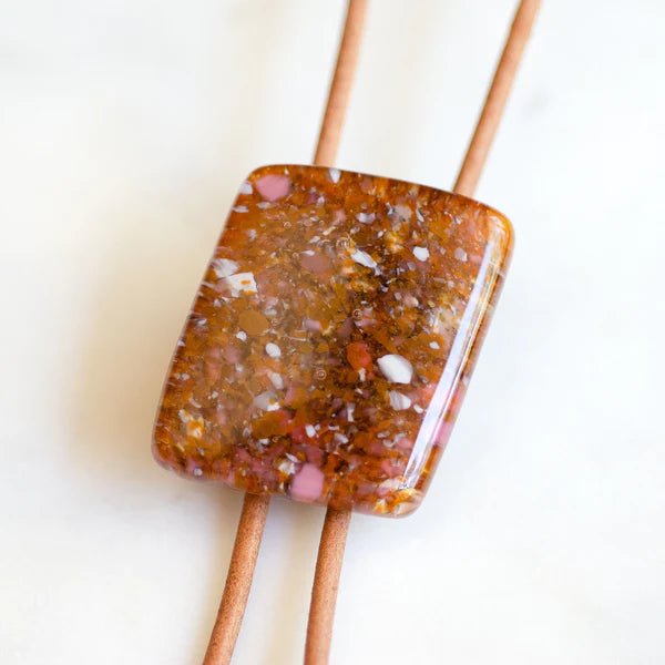 Stone Amber Bollo - Addie Rose Boutique - Austin