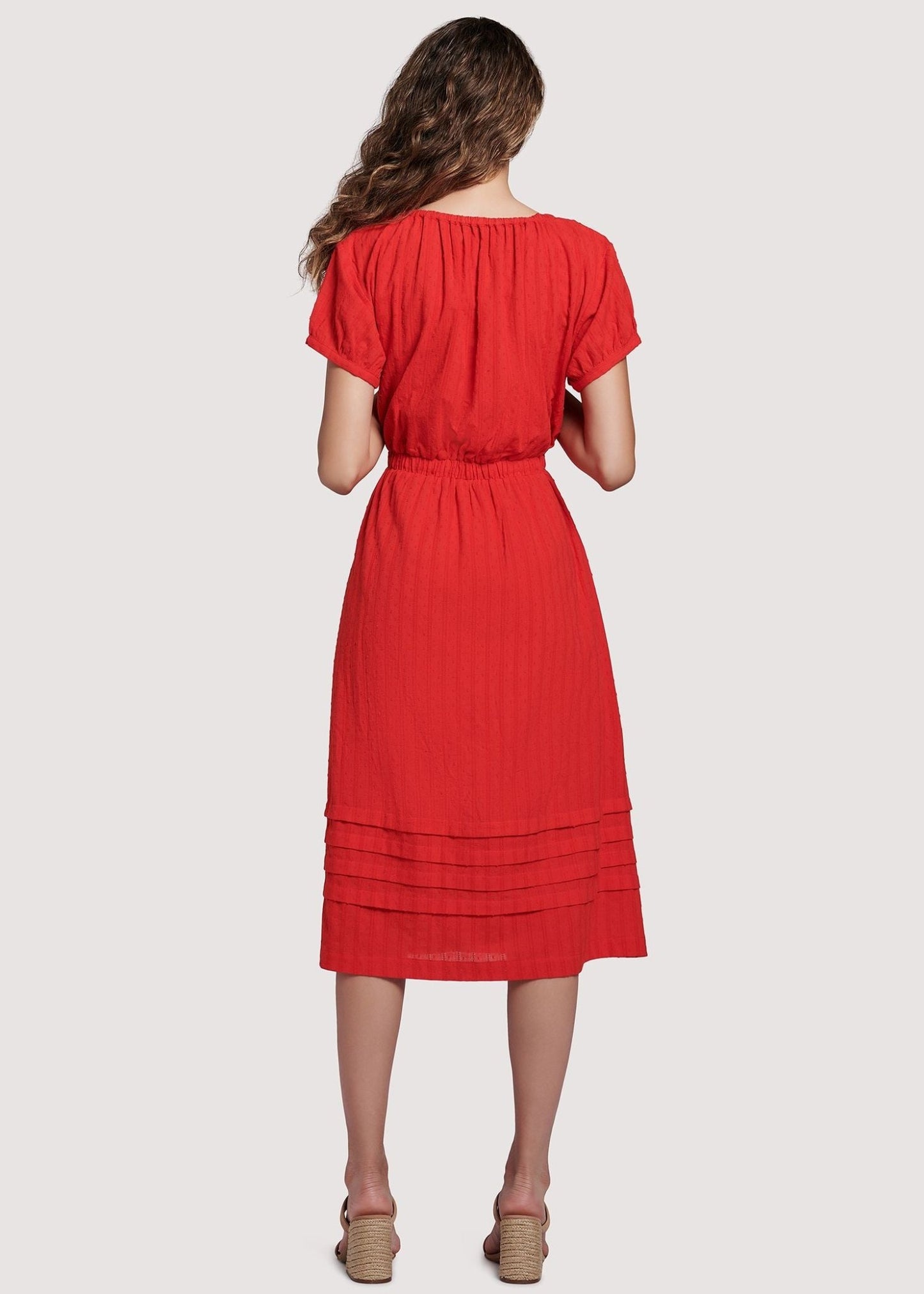 Strawberry Midi Dress - Addie Rose Boutique - Austin