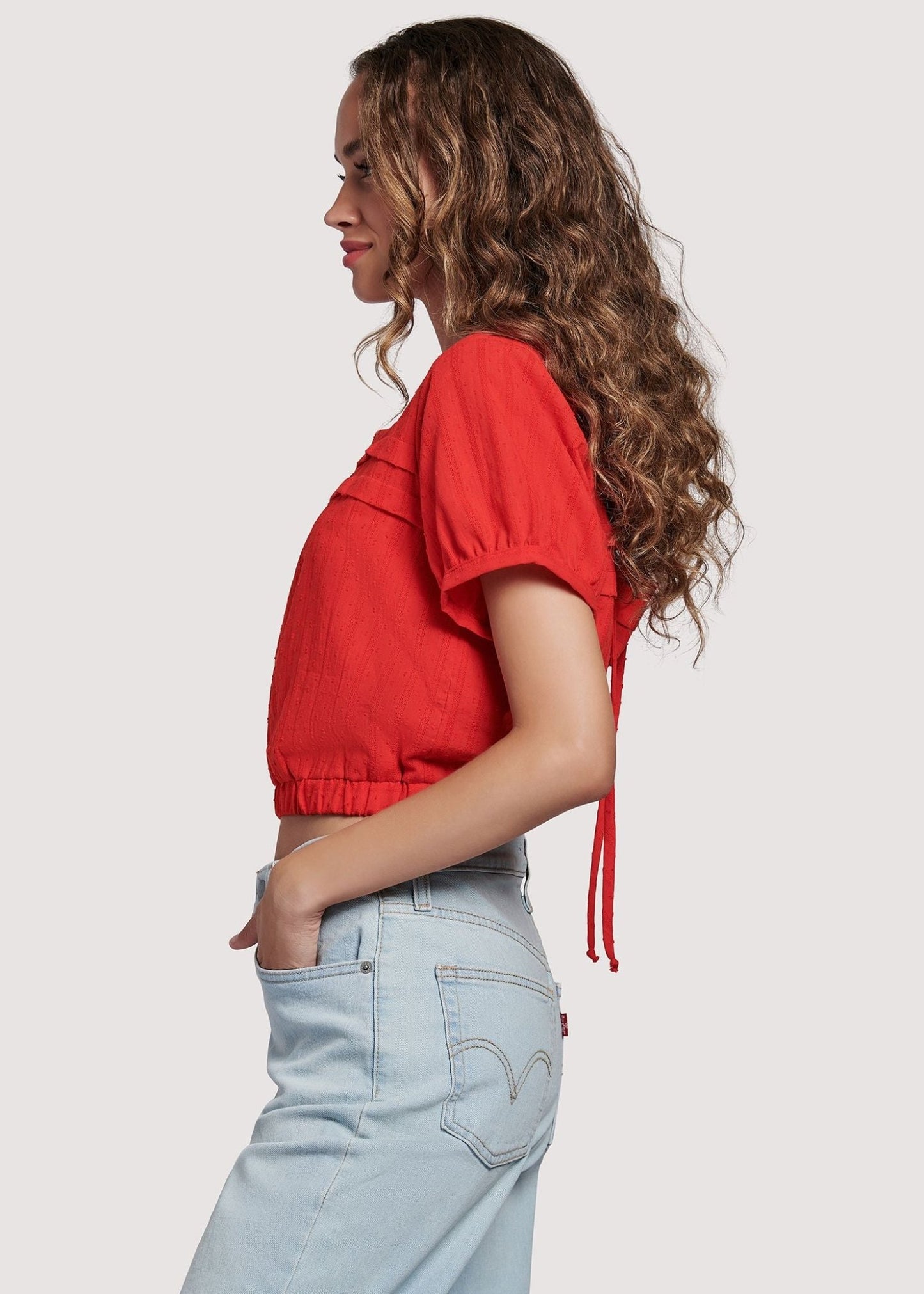 Strawberry Waves Top - Addie Rose Boutique - Austin