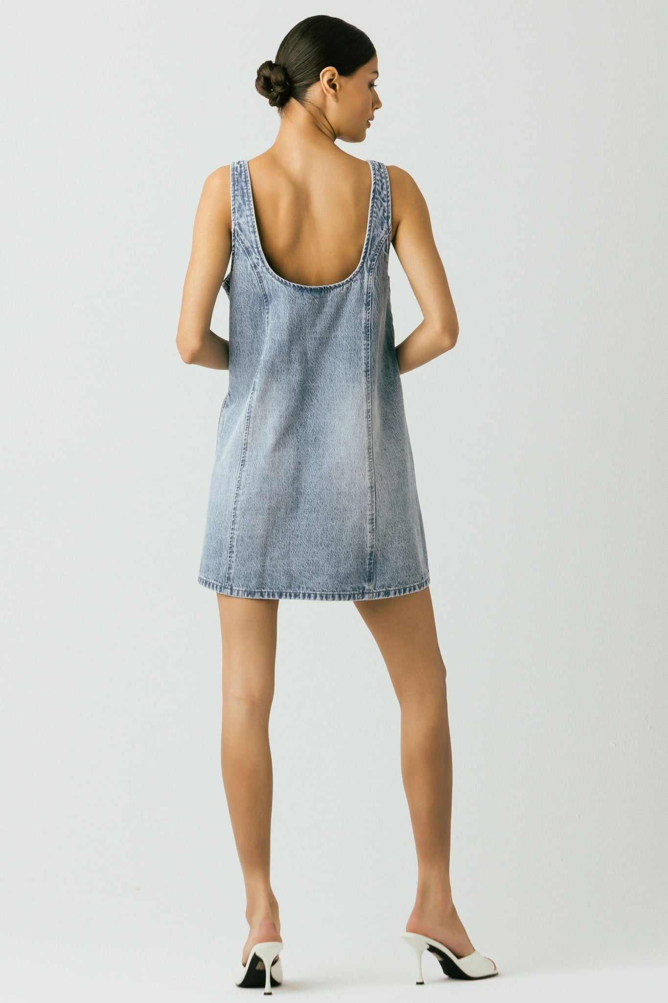 Summer Denim Dress - Addie Rose Boutique - Austin