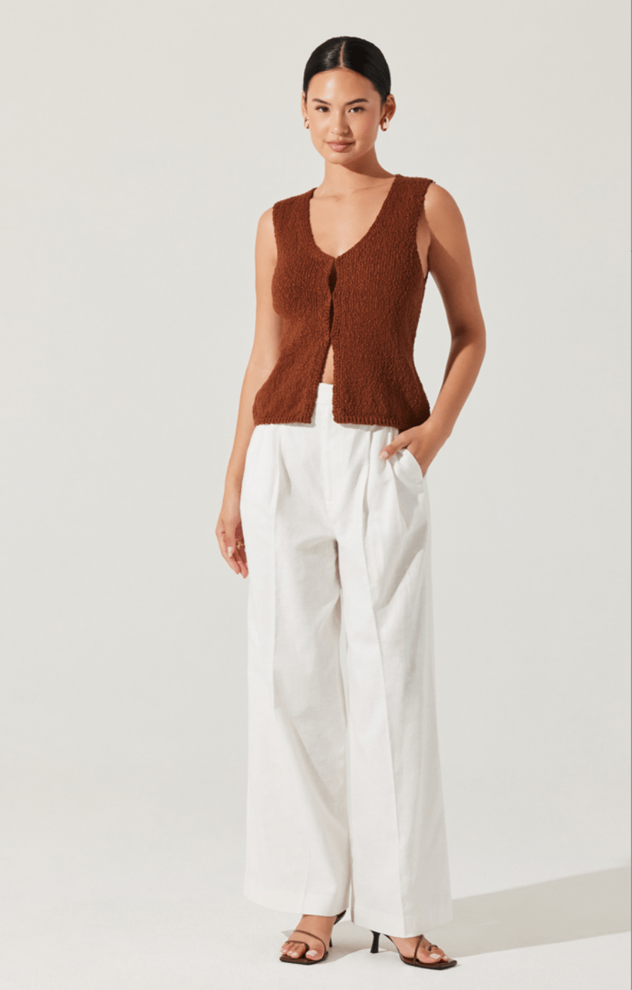 Tami Sweater Vest - Addie Rose Boutique - Austin