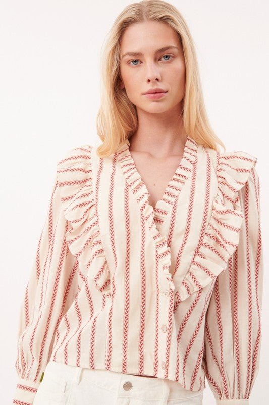 Taya Blouse - Addie Rose Boutique - Austin