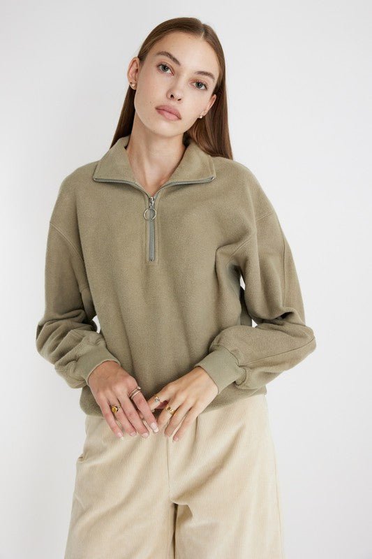 The Grey Sweater - Addie Rose Boutique - Austin