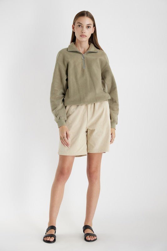 The Grey Sweater - Addie Rose Boutique - Austin