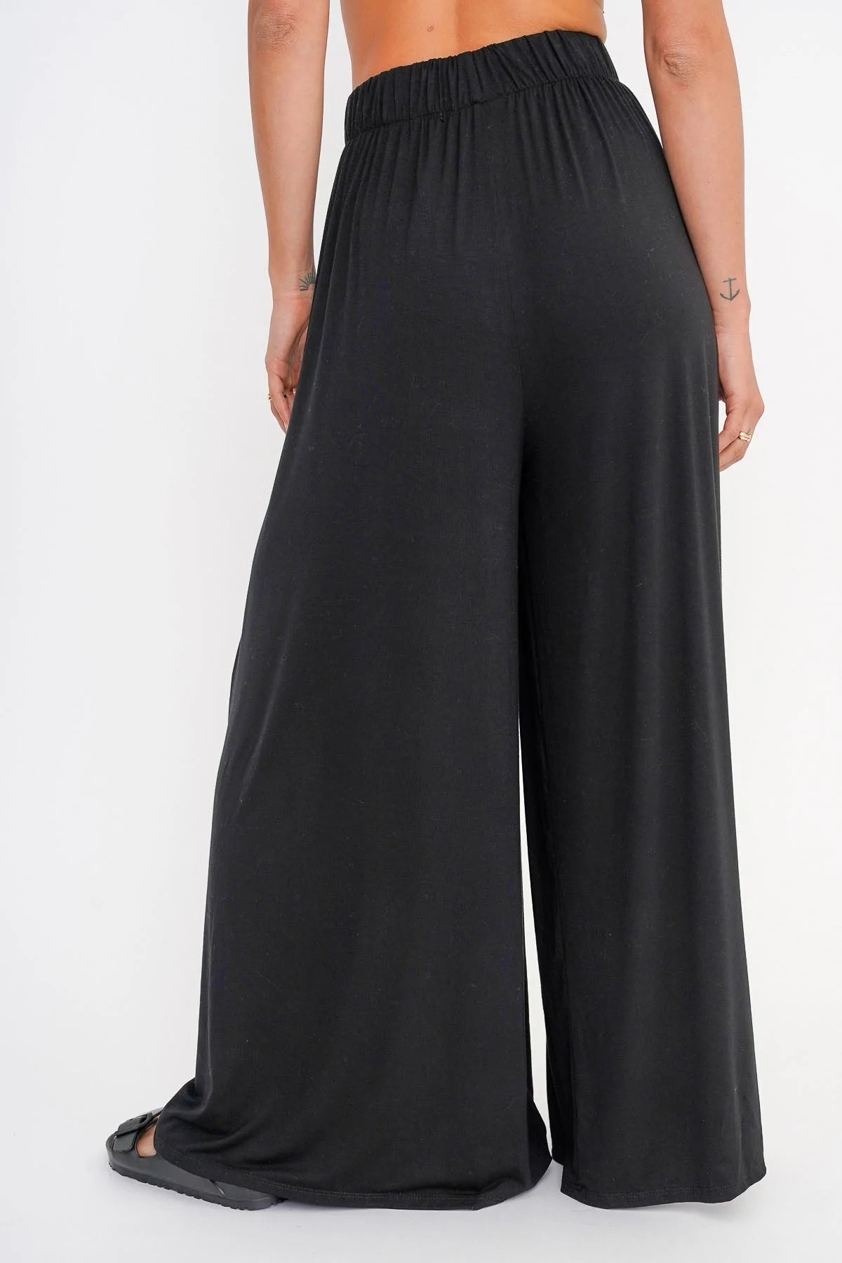 Throwback Wide Leg Pant - Addie Rose Boutique - Austin