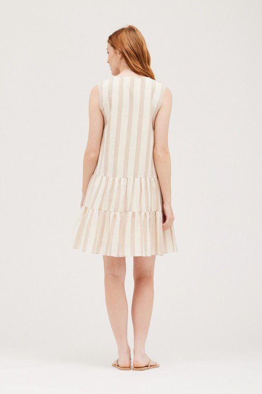 Tiered Mini Dress - Addie Rose Boutique - Austin