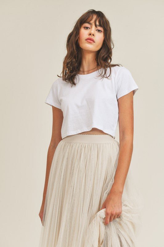 Tiffany Midi Skirt - Addie Rose Boutique - Austin