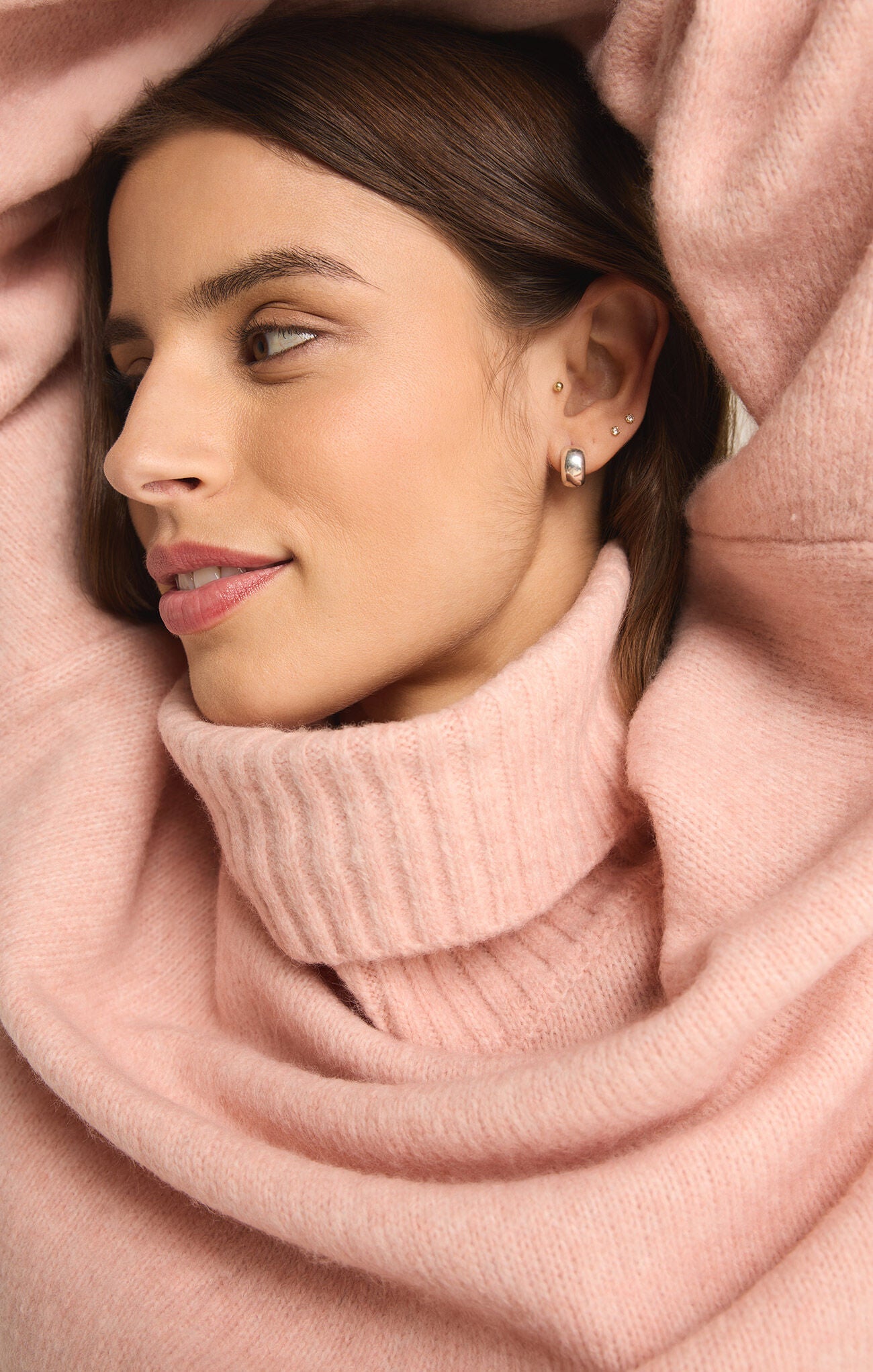 Ursa Sweater in Pink - Addie Rose Boutique - Austin