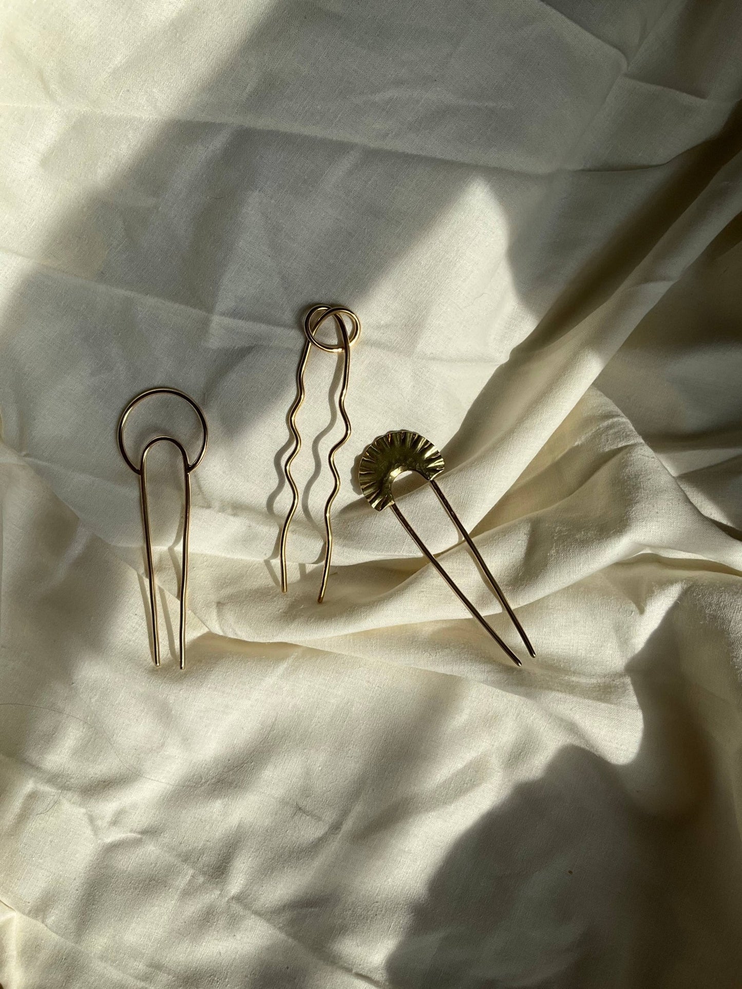 Vanderzee - Crescent Hair Fork: Medium / Smooth - Addie Rose Boutique - Austin