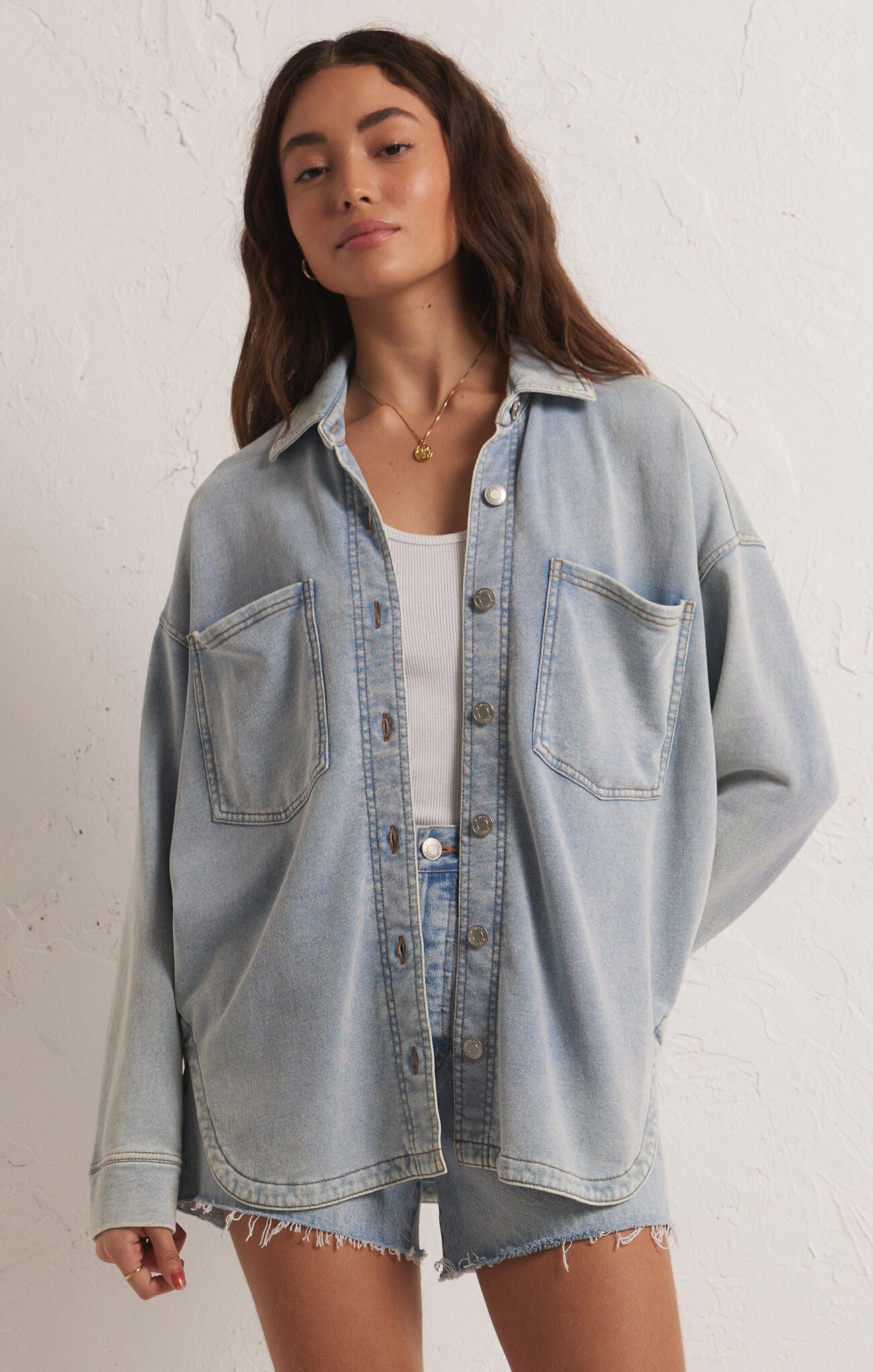 Denim Knit Shacked