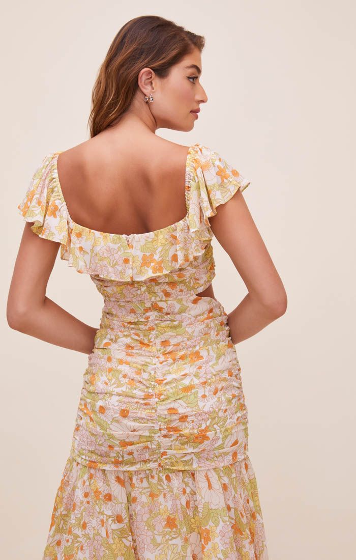 Gracie Floral in White