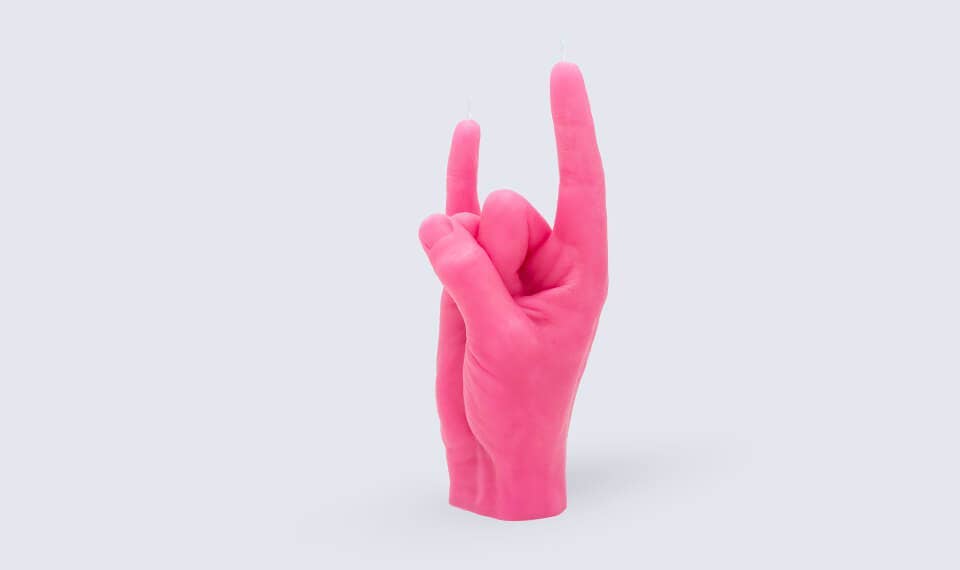 CandleHand Gesture Candle You Rock