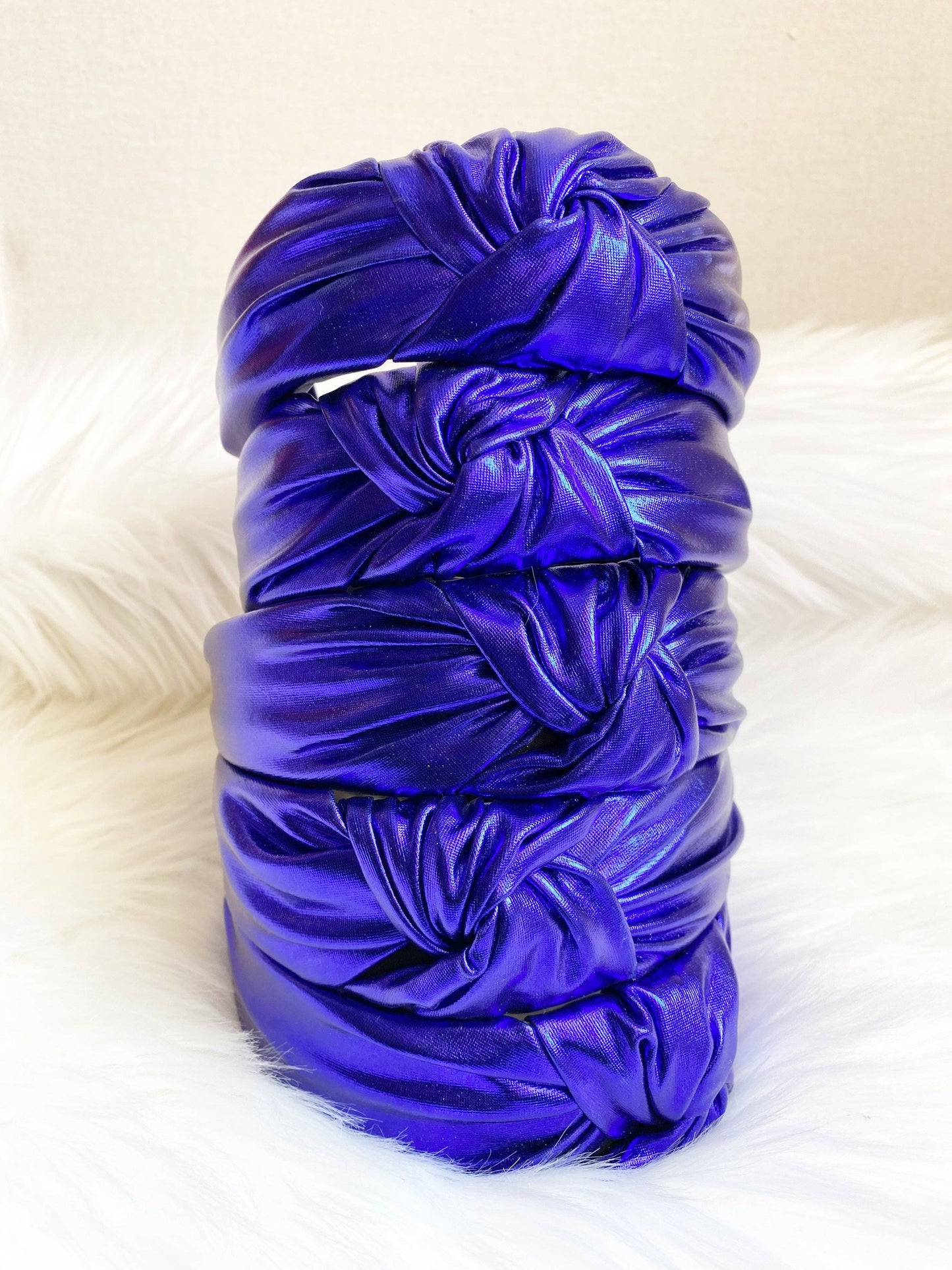 Sapphire Metallic Headband