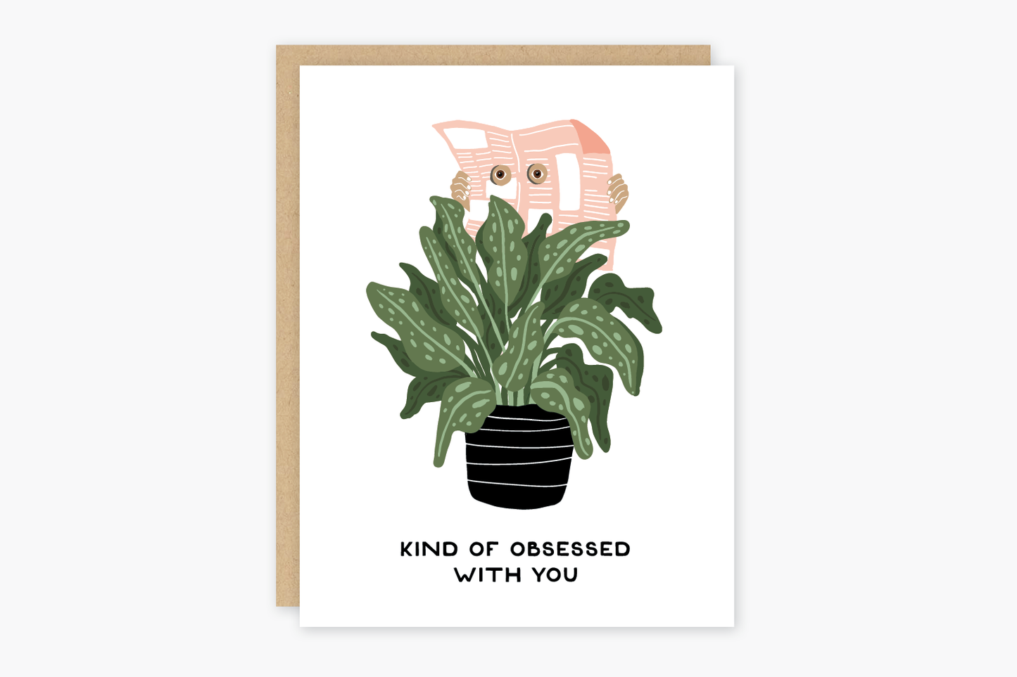Party of One - Obsessed With You Card