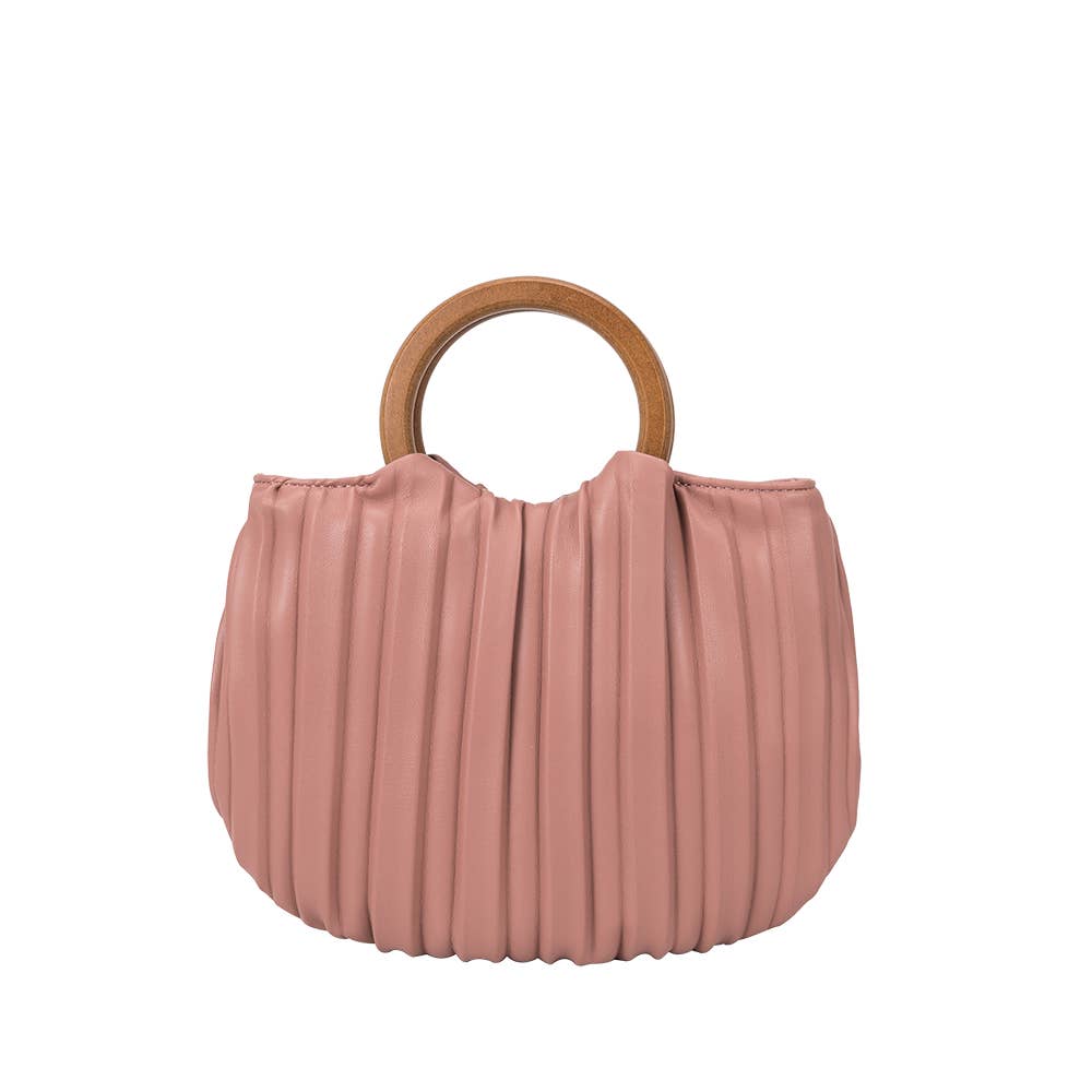 Melie Bianco - Kate Vegan Crossbody Bag in Rose