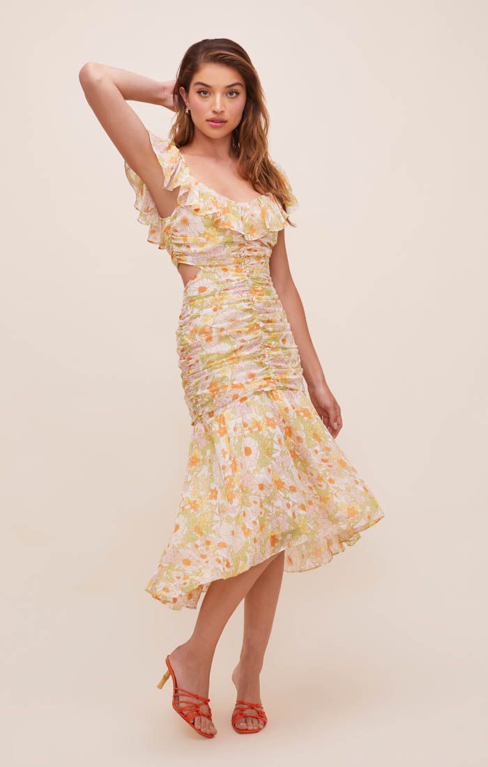 Gracie Floral in White